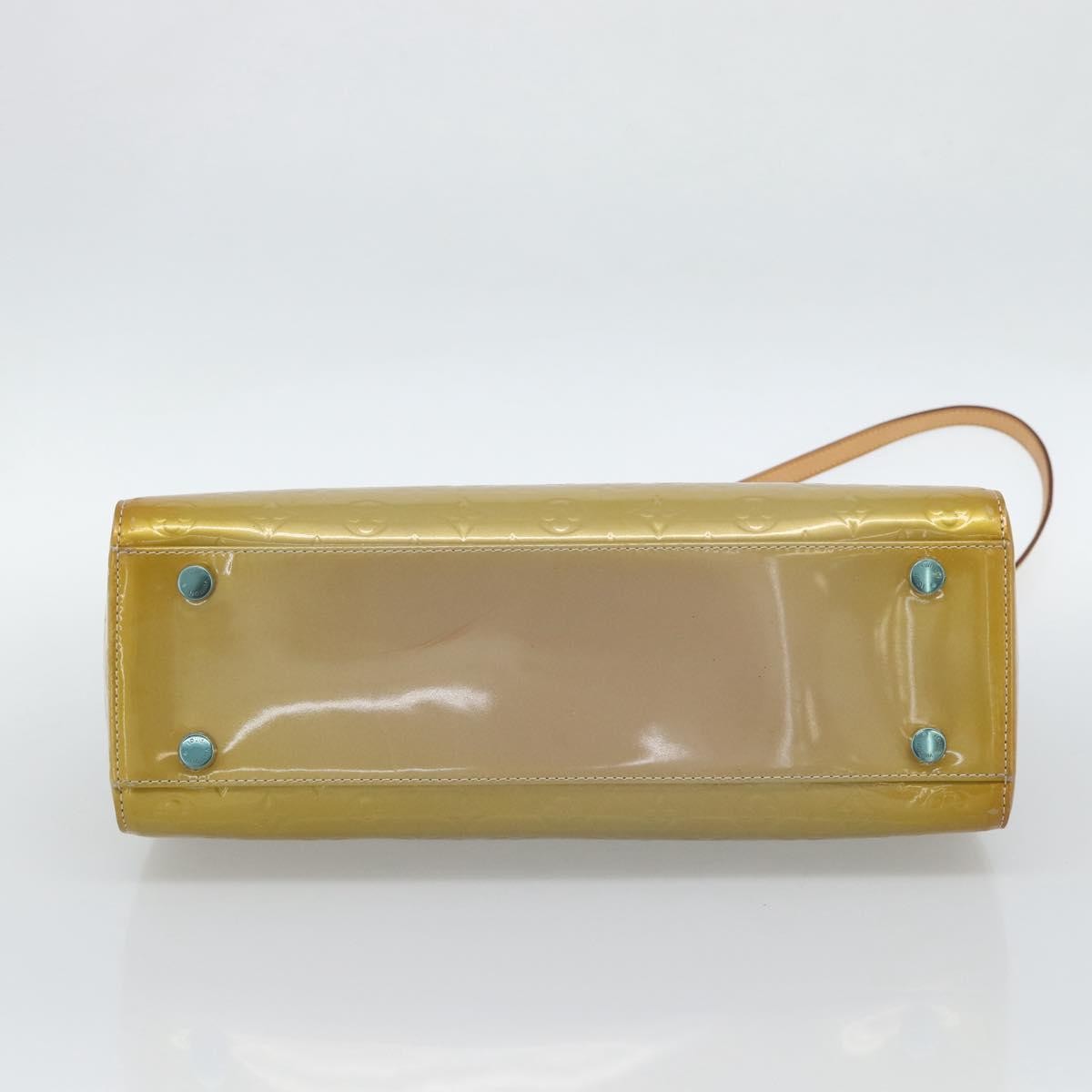 Louis Vuitton Blair Monogram Vernis, Beige, Patent Leather, Handbag