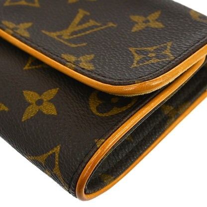 Louis Vuitton Twin Monogram, Brown, Canvas, Clutch