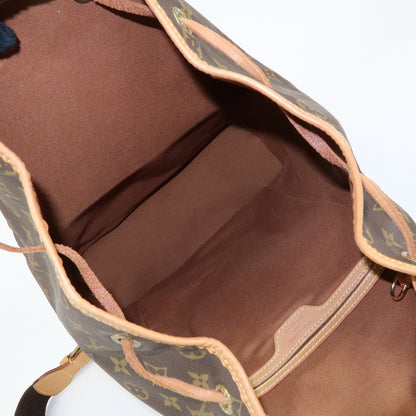 Louis Vuitton Vintage Montsouris Monogram Canvas, Brown, Canvas, Backpack