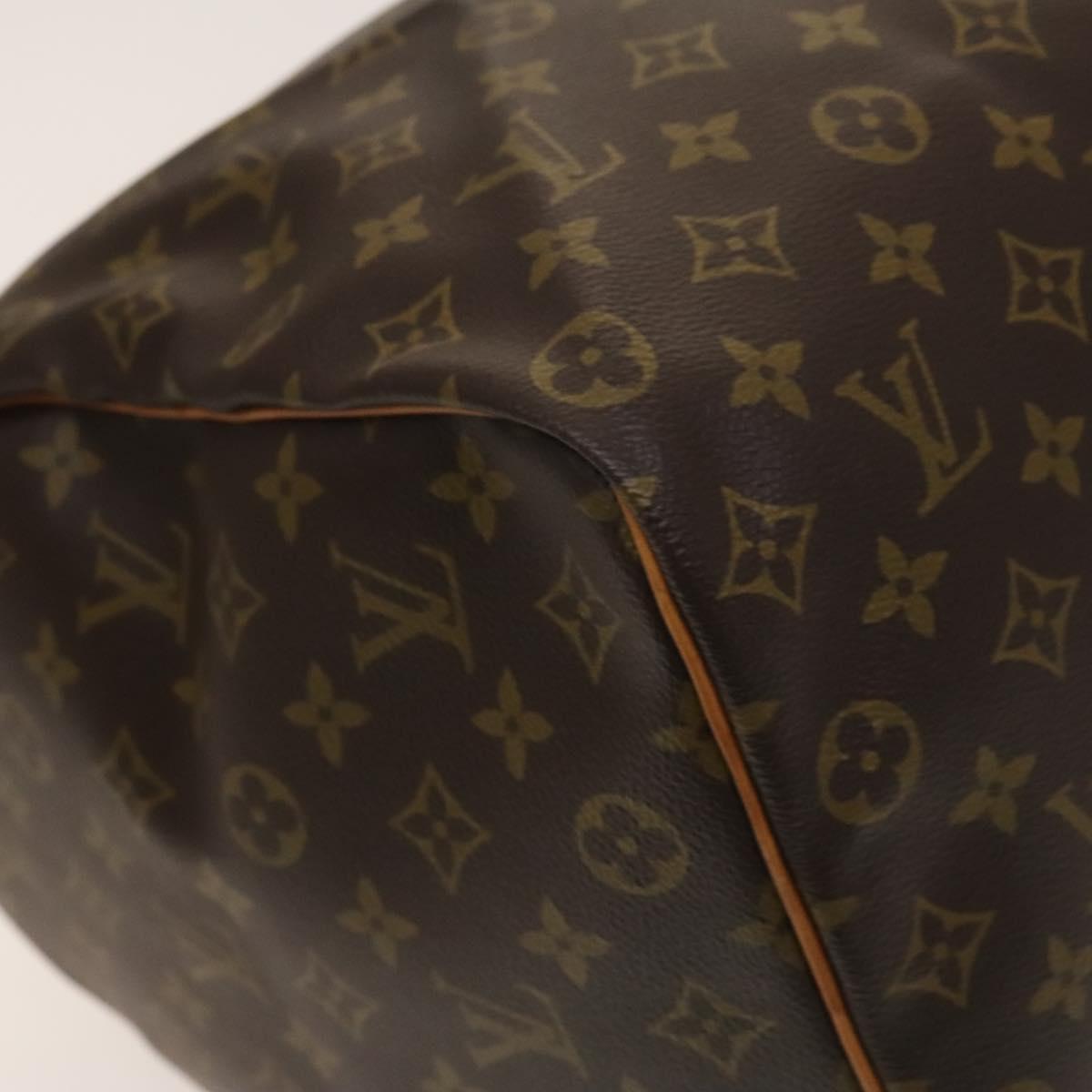 Louis Vuitton Keepall Bag Monogram Canvas, BROWN, CANVAS, Travel bag