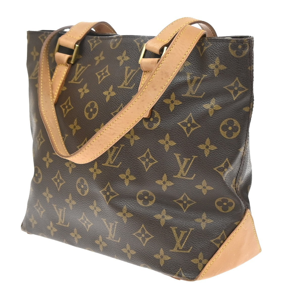 Louis Vuitton Cabas Piano Monogram Canvas, Brown, Canvas, Tote Bag