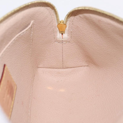 Louis Vuitton Toiletry Pouch Damier, Beige, Canvas, Clutch