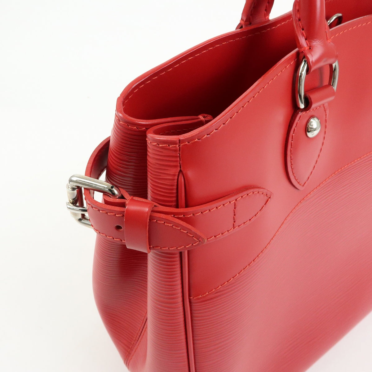 Louis Vuitton Passy Epi Leather, Red, Leather, Tote Bag