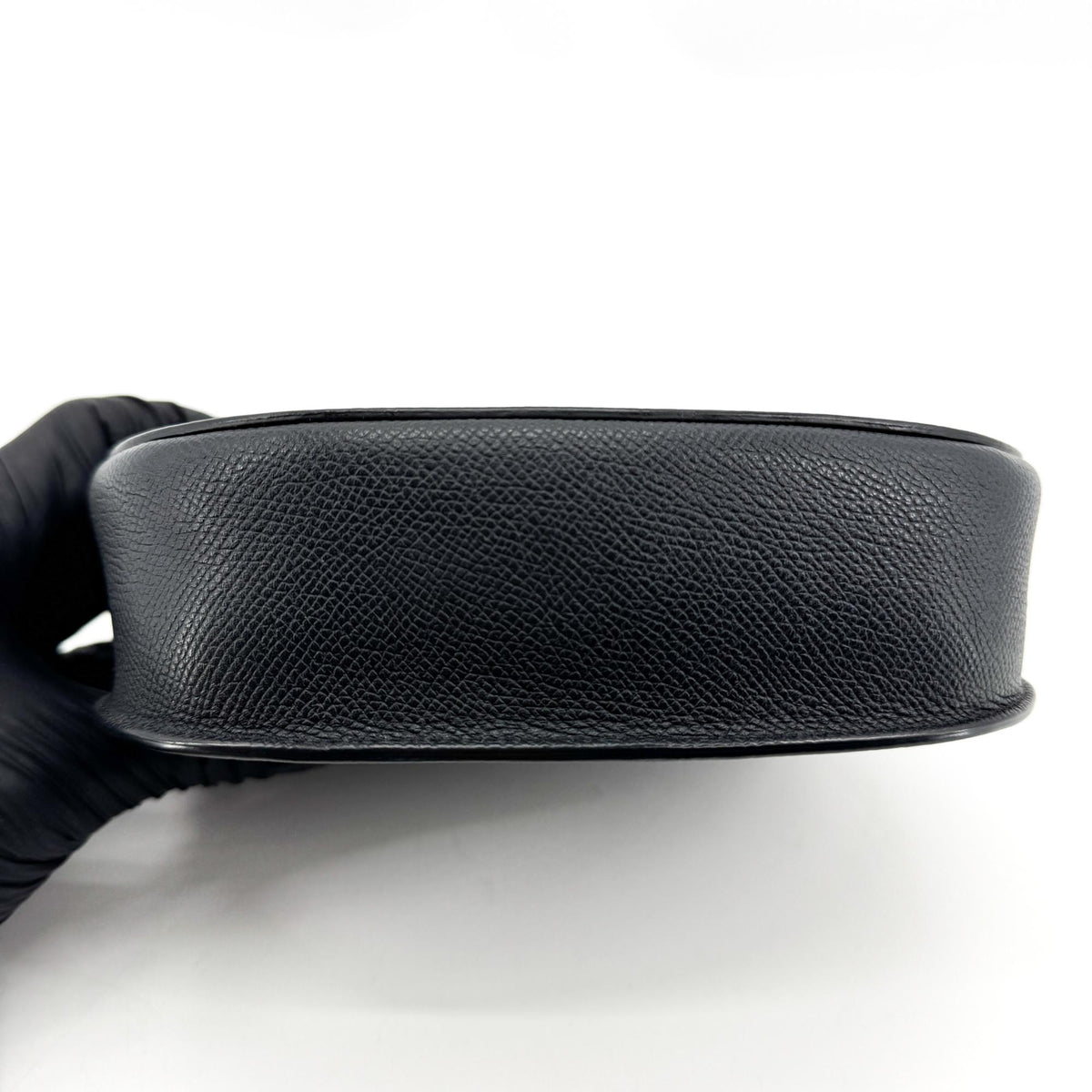 Celine Trotteur Calfskin, Black, Leather, Crossbody Bag