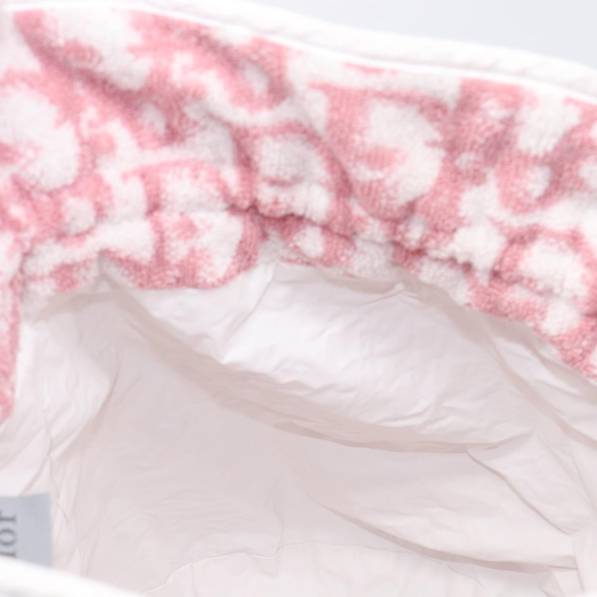 Christian Dior Trotter Clutch Trotter Canvas, Pink, Canvas, Clutch