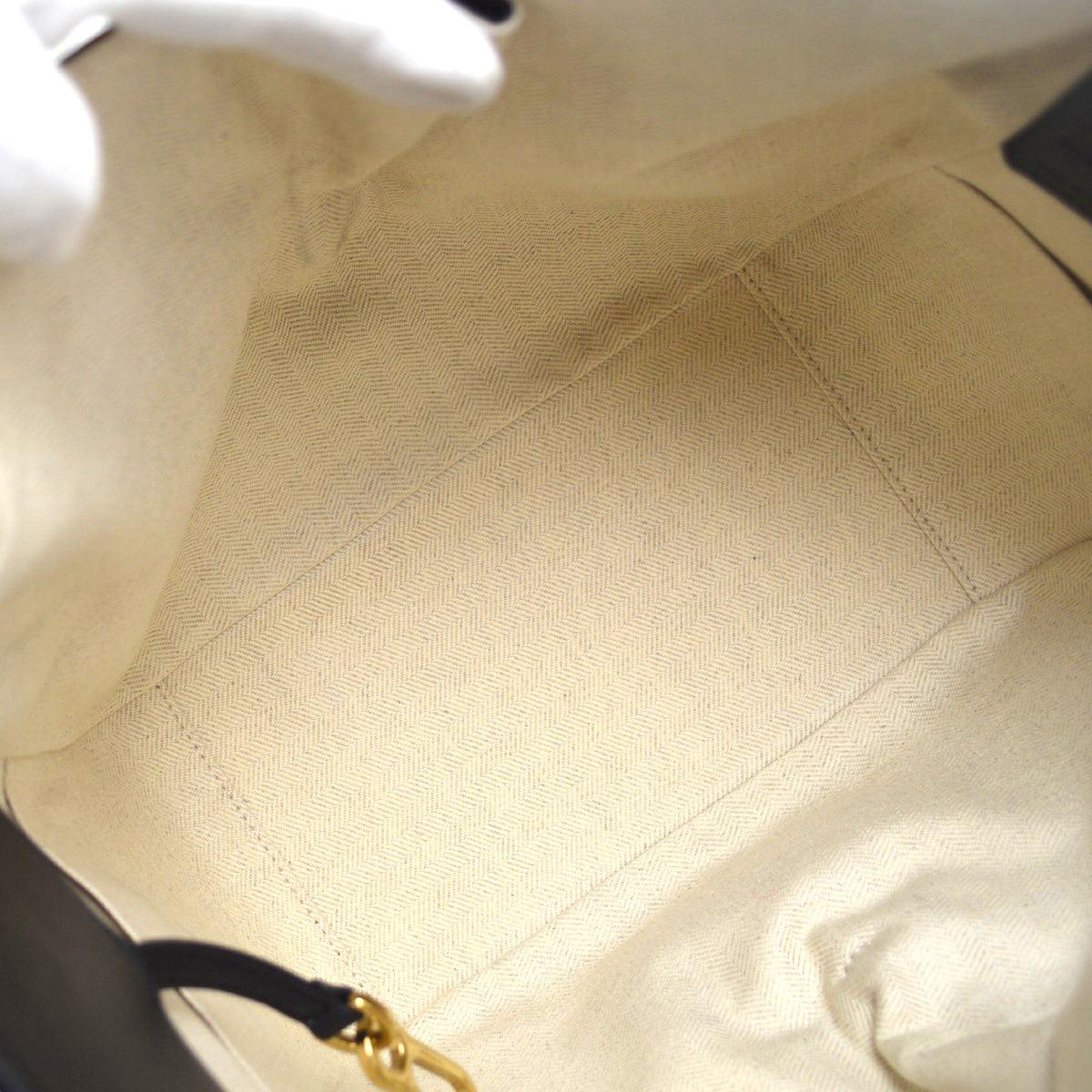 Loewe Hammock Leather, Brown, Leather, Handbag