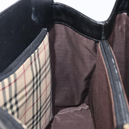 Burberry Handbag Leather, Black, Leather, Handbag