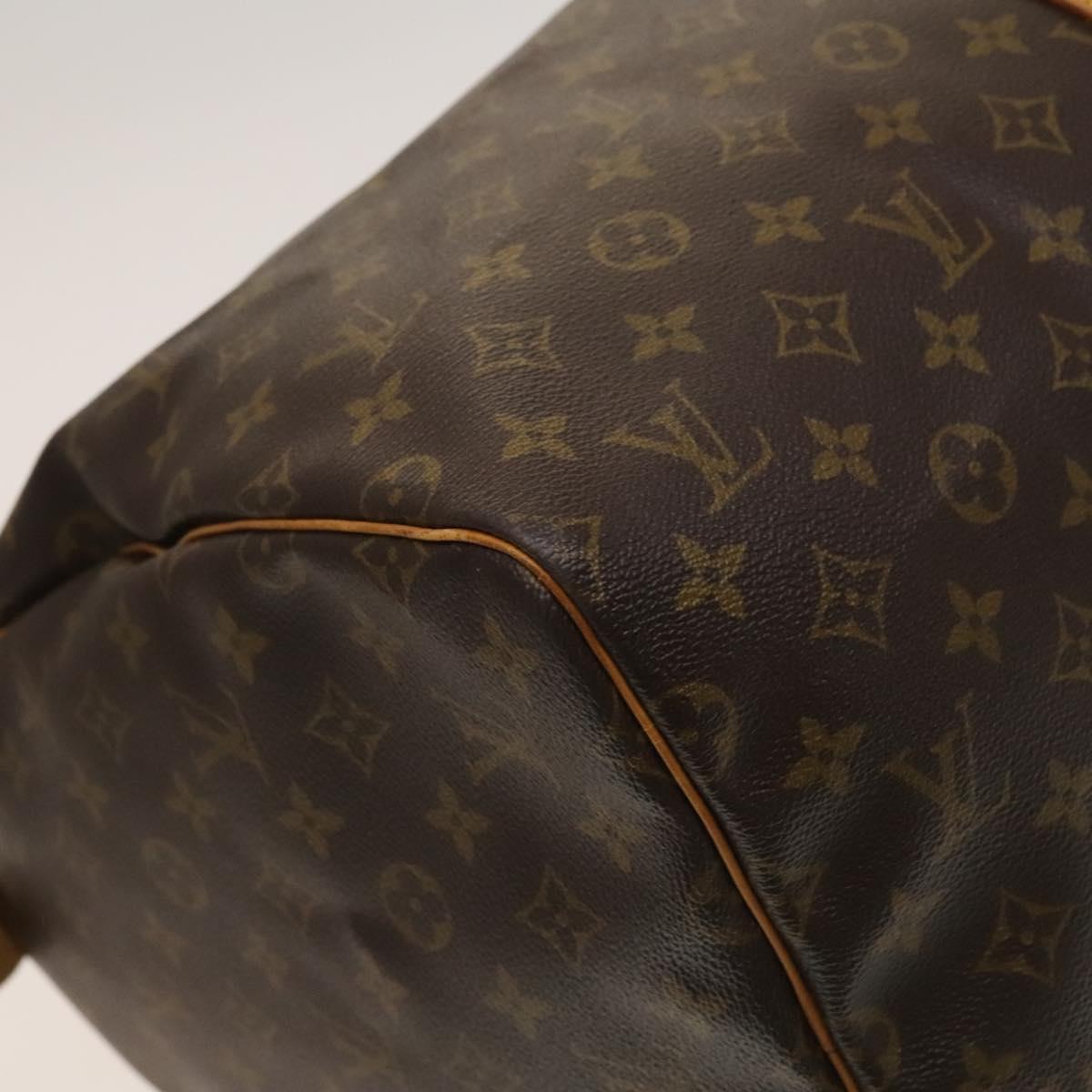 Louis Vuitton Keepall Bag Monogram Canvas, BROWN, CANVAS, Travel bag