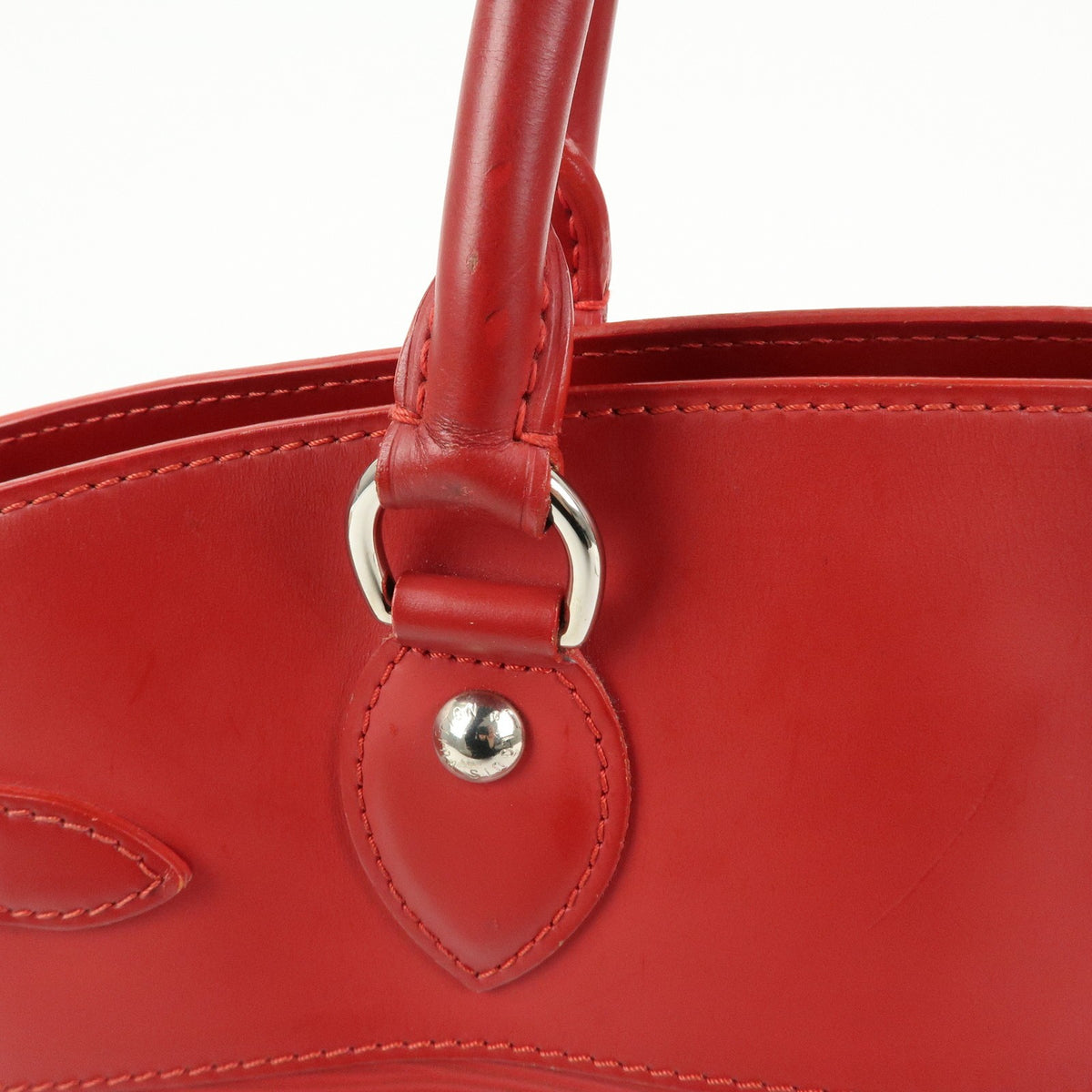 Louis Vuitton Passy Epi Leather, Red, Leather, Tote Bag