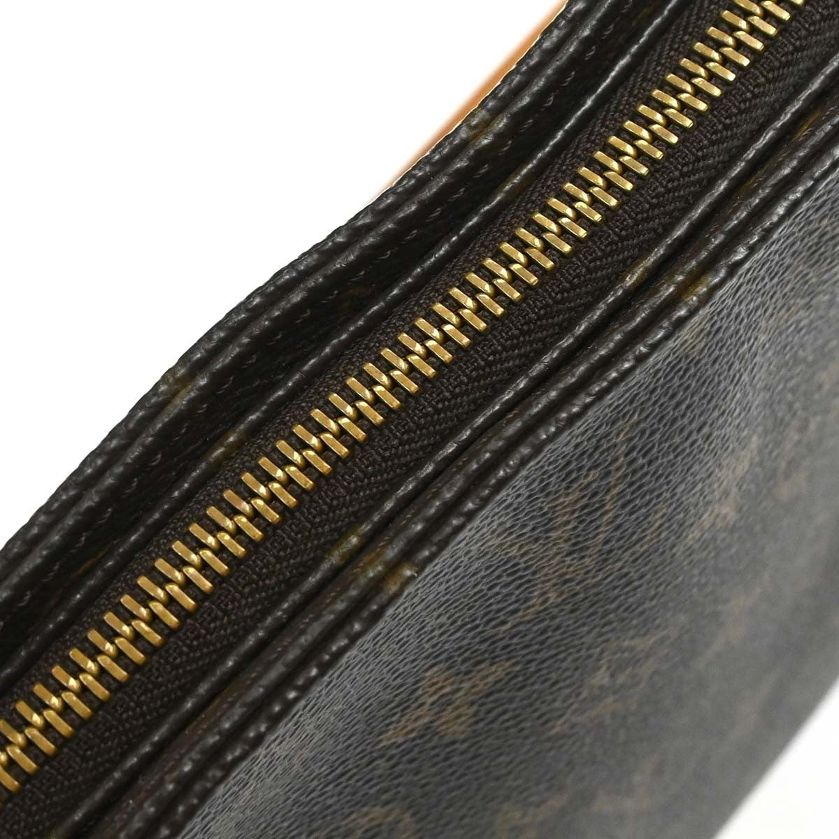 Louis Vuitton Looping Monogram Canvas, Brown, Canvas, Handbag