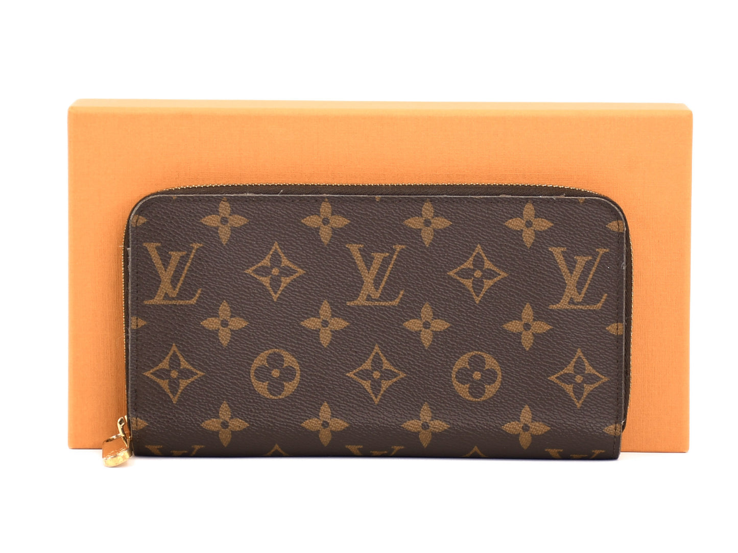 Louis Vuitton Zippy Organizer Monogram Canvas, Brown, Canvas, Wallet