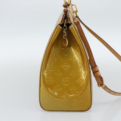 Louis Vuitton Blair Monogram Vernis, Beige, Patent Leather, Handbag
