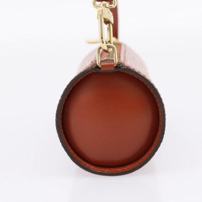 Louis Vuitton Soufflot Pochette Epi Leather, Brown, Leather, Clutch