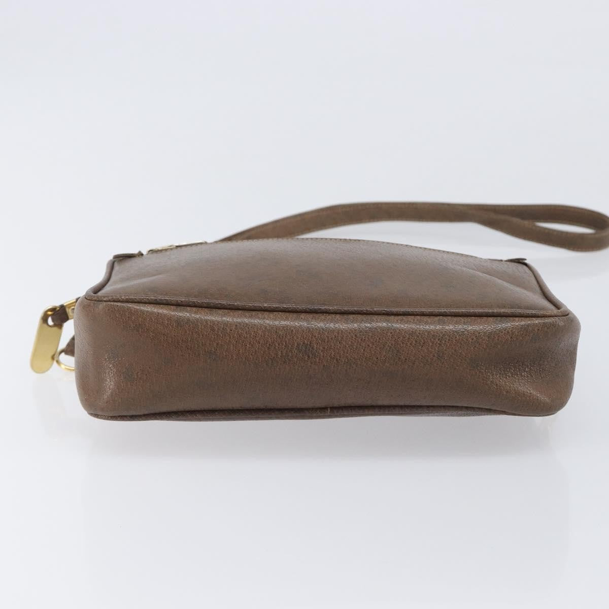 Gucci Shoulder Leather, Brown, Leather, Shoulder Bag