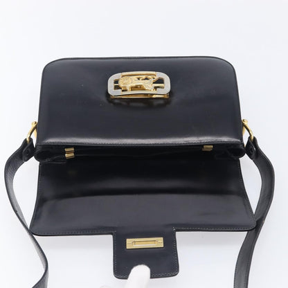 Celine Horse Carriage Leather, Black, Leather, Shoulder Bag