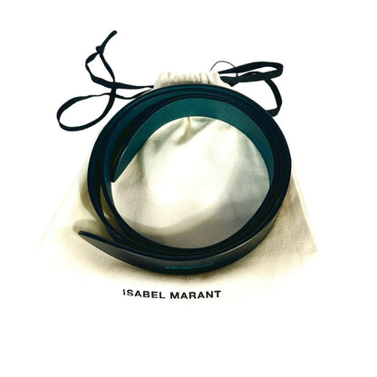 ISABEL MARANT Lecce Loop Belt Black