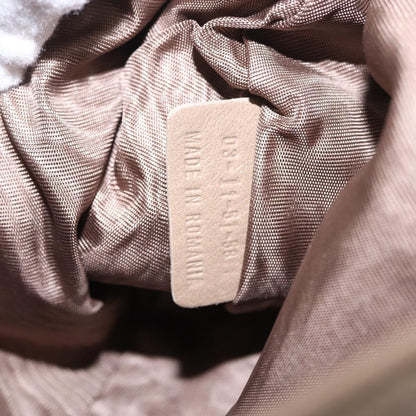 Chloe Lily Leather, Beige, Leather, Shoulder Bag