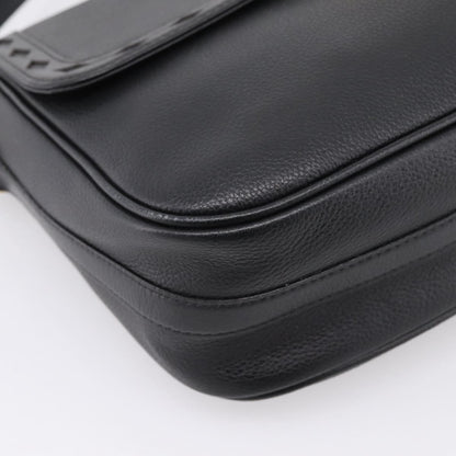 Saint Laurent Vintage Shoulder bag leather, Black, Leather, Shoulder Bag