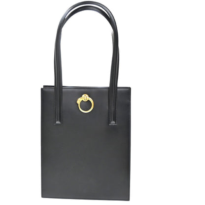 Cartier Panthère Leather, Black, Leather, Shoulder Bag