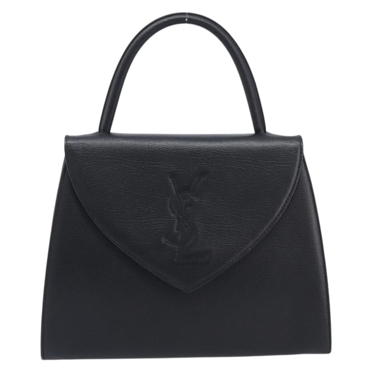 Saint Laurent Handbag Leather, Black, Leather, Handbag