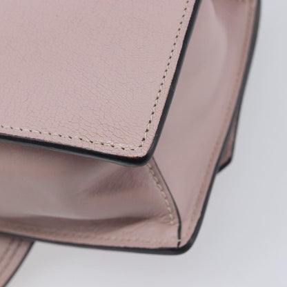 Miu Miu Madras Crystal Flap Leather, Pink, Leather, Crossbody Bag