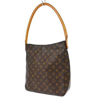 Louis Vuitton Looping Monogram Canvas, Brown, Canvas, Handbag