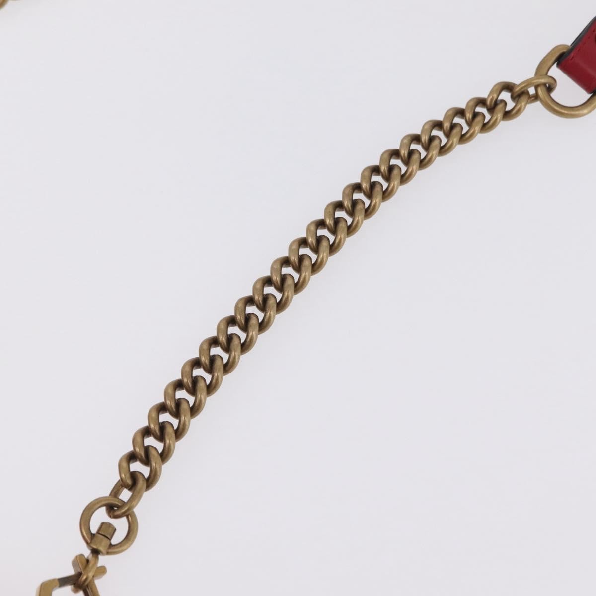 Gucci GG Marmont Top Handle Matelasse Leather, Red, Leather, Handbag