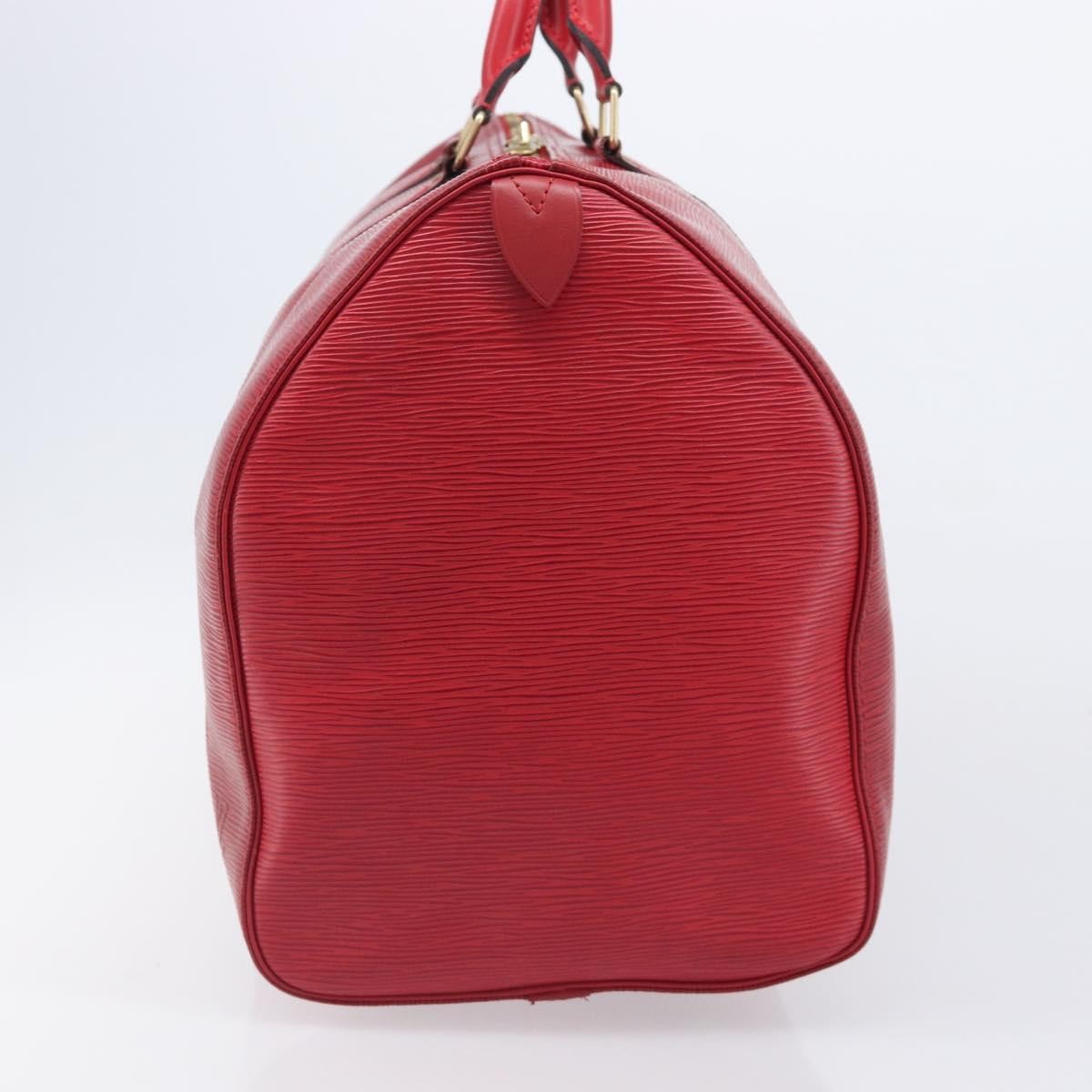 Louis Vuitton Keepall Epi Leather, Red, Leather, Travel Bag