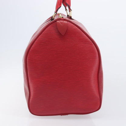 Louis Vuitton Keepall Epi Leather, Red, Leather, Travel Bag