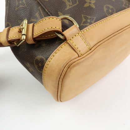 Louis Vuitton Vintage Montsouris Monogram Canvas, Brown, Canvas, Backpack