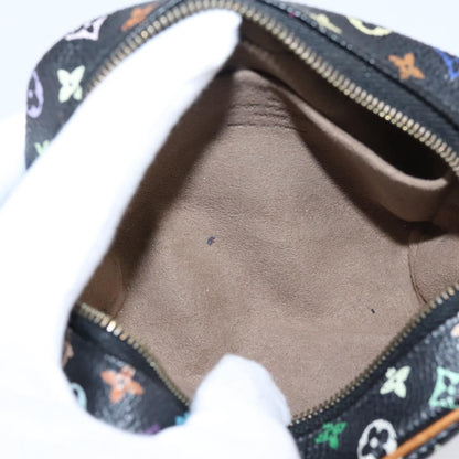 Louis Vuitton Wapity Trousse Monogram Multicolor, Black, Canvas, Clutch