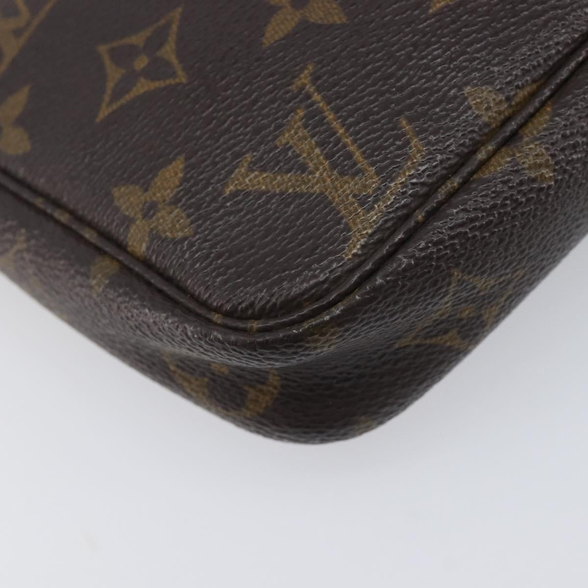 Louis Vuitton Pochette Accessoires NM Monogram Canvas, Brown, Canvas, Clutch