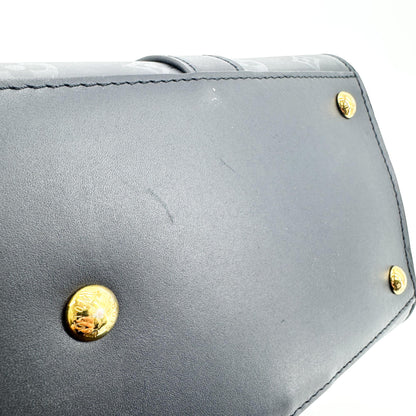 Louis Vuitton Very Monogram Leather, Black, Leather, Tote Bag