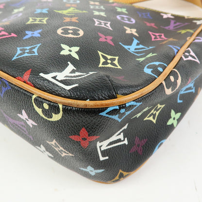 Louis Vuitton Lodge Monogram Multicolor, Black, Canvas, Handbag