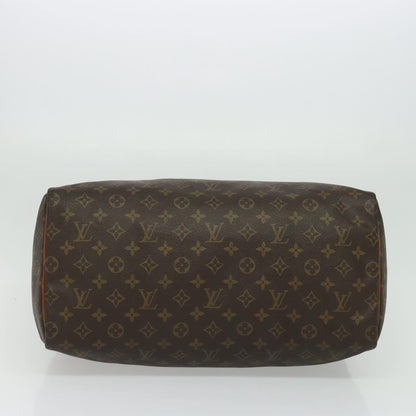 Louis Vuitton Speedy Handbag Monogram Canvas, BROWN, CANVAS, Handbag