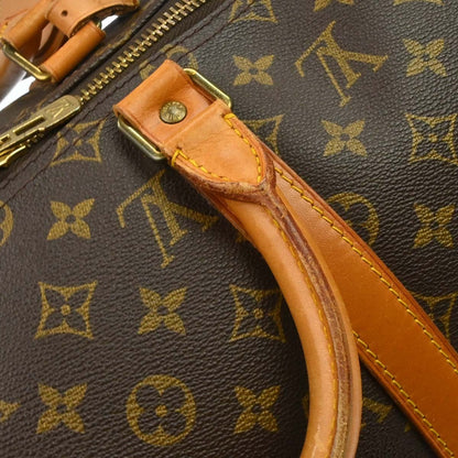 Louis Vuitton Keepall Monogram Canvas, Brown, Canvas, Travel Bag