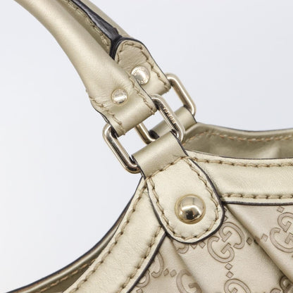 Gucci Sukey Guccissima Leather, Gold, Canvas, Tote Bag