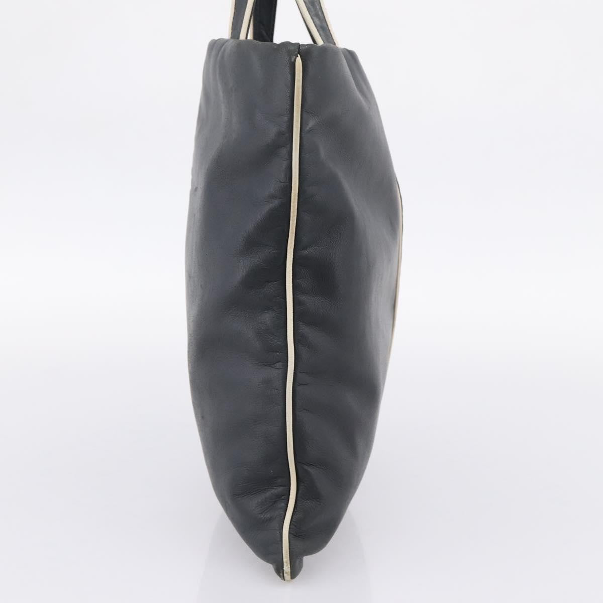 Loewe Tote Leather, Black, Leather, Tote Bag