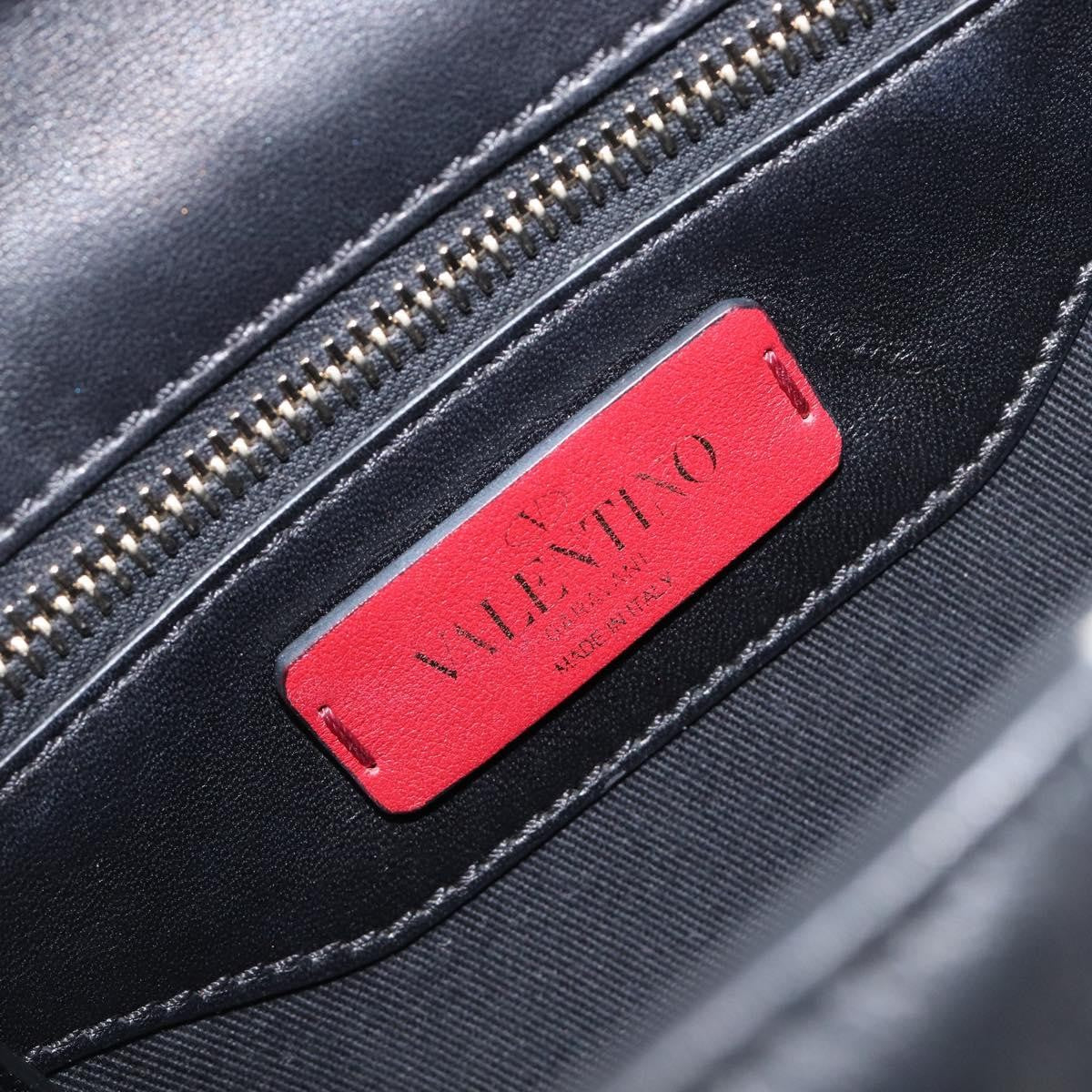 Valentino Garavani Candystud Top Handle Leather, Red, Leather, Handbag