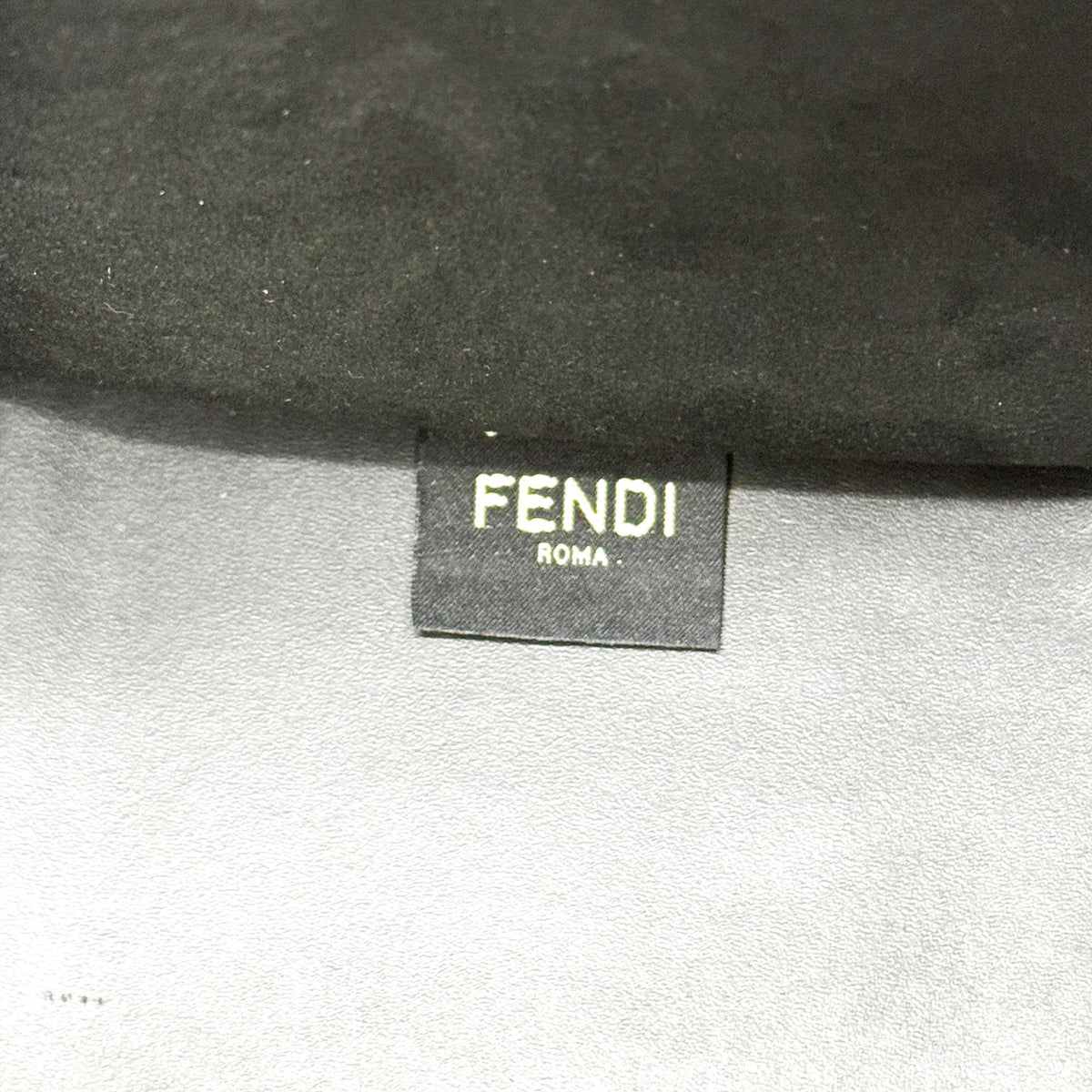 Fendi Sunshine Shopper Leather, Black, Leather, Tote Bag