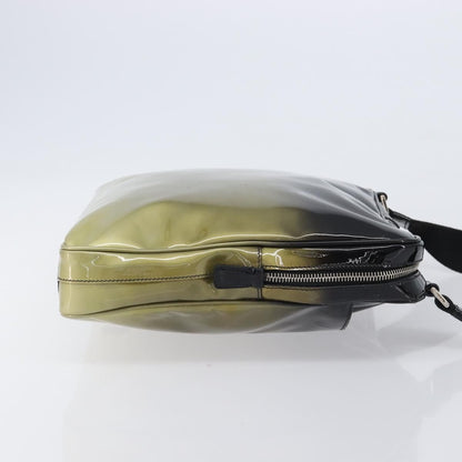 Prada Shoulder Bag Patent leather, Green, Patent Leather, Shoulder Bag