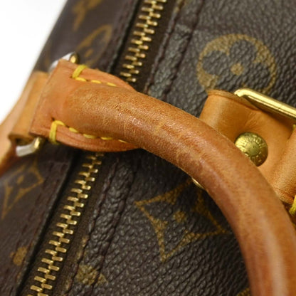 Louis Vuitton Speedy Monogram Canvas, Brown, Canvas, Handbag