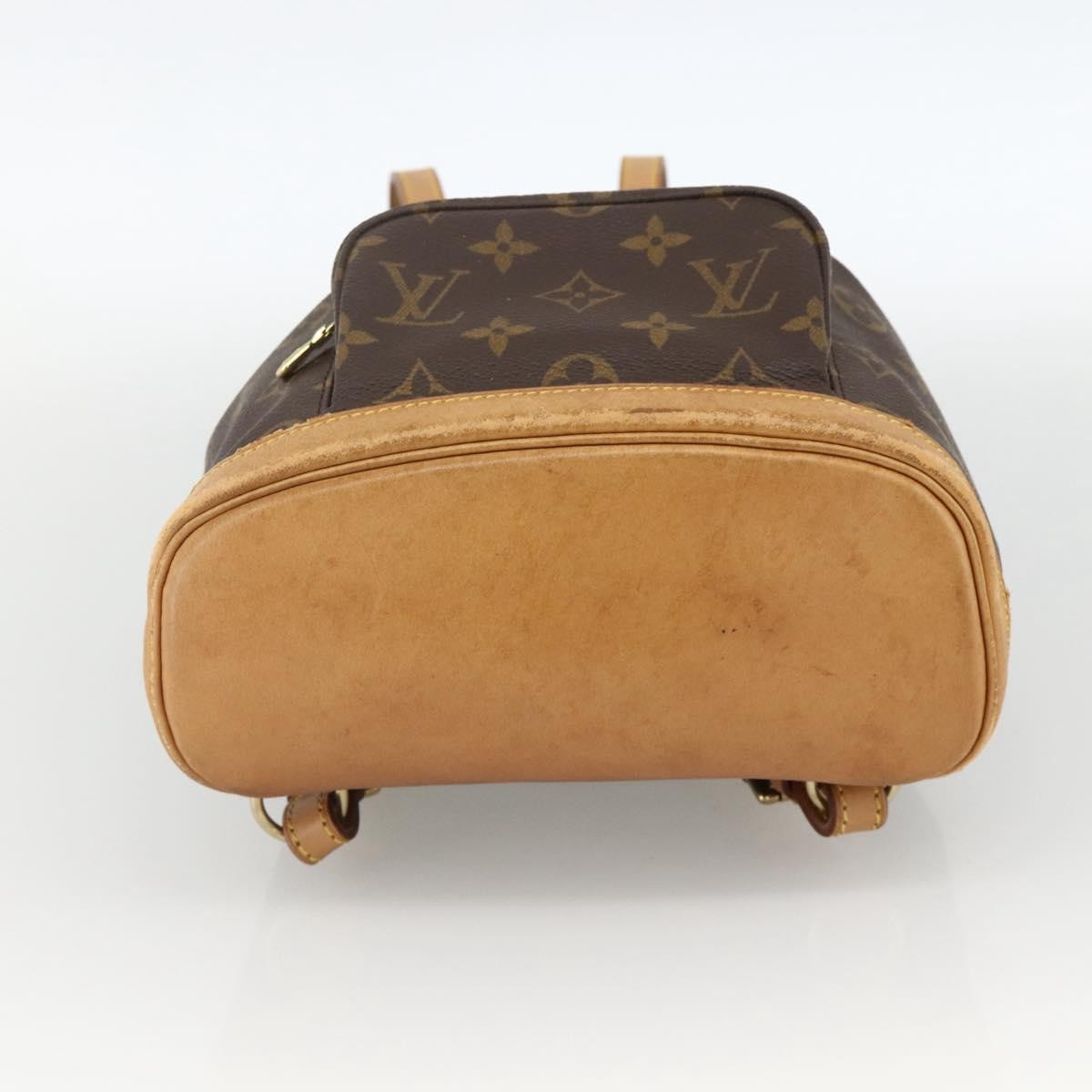 Louis Vuitton Vintage Montsouris Monogram Canvas, Brown, Canvas, Backpack
