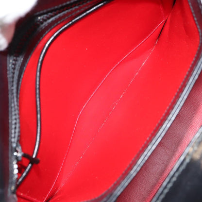 Gucci Vintage Handbag Leather, BLACK, LEATHER, Handbag