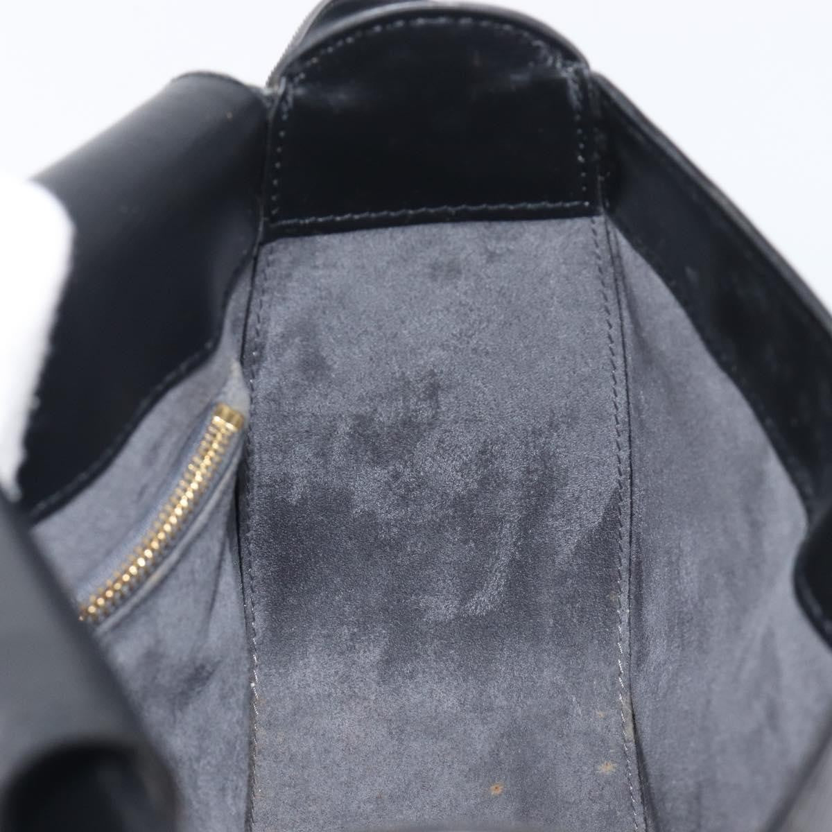 Louis Vuitton Buci Epi Leather, Black, Leather, Handbag