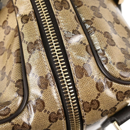 Gucci GG Top Handle GG Matelasse Leather, Beige, PVC, Tote Bag