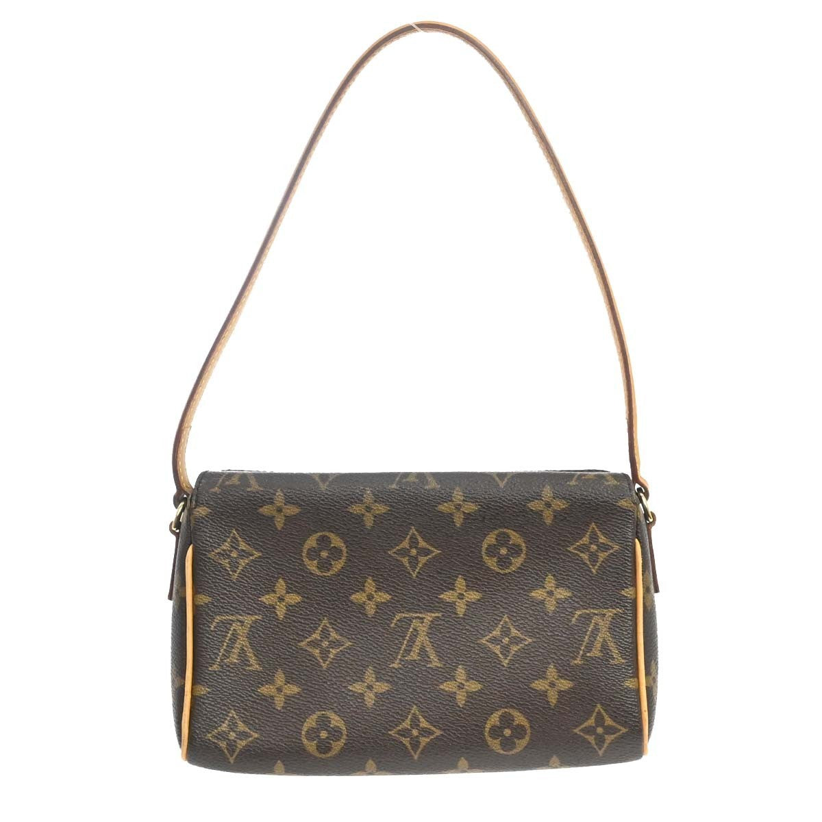 Louis Vuitton Recital Monogram Canvas, Brown, Canvas, Handbag