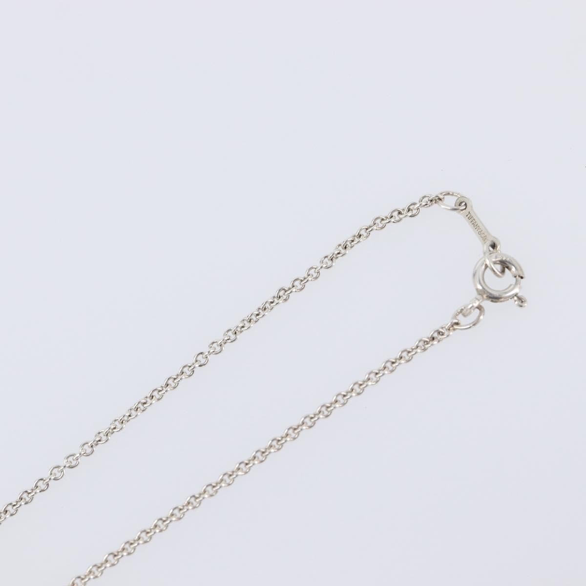 Tiffany & Co. Elsa Peretti Open Heart Pendant Sterling Silver, Silver, Silver, Necklace