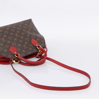 Louis Vuitton Alma BNB Monogram Canvas with Leather, Brown, Canvas, Handbag