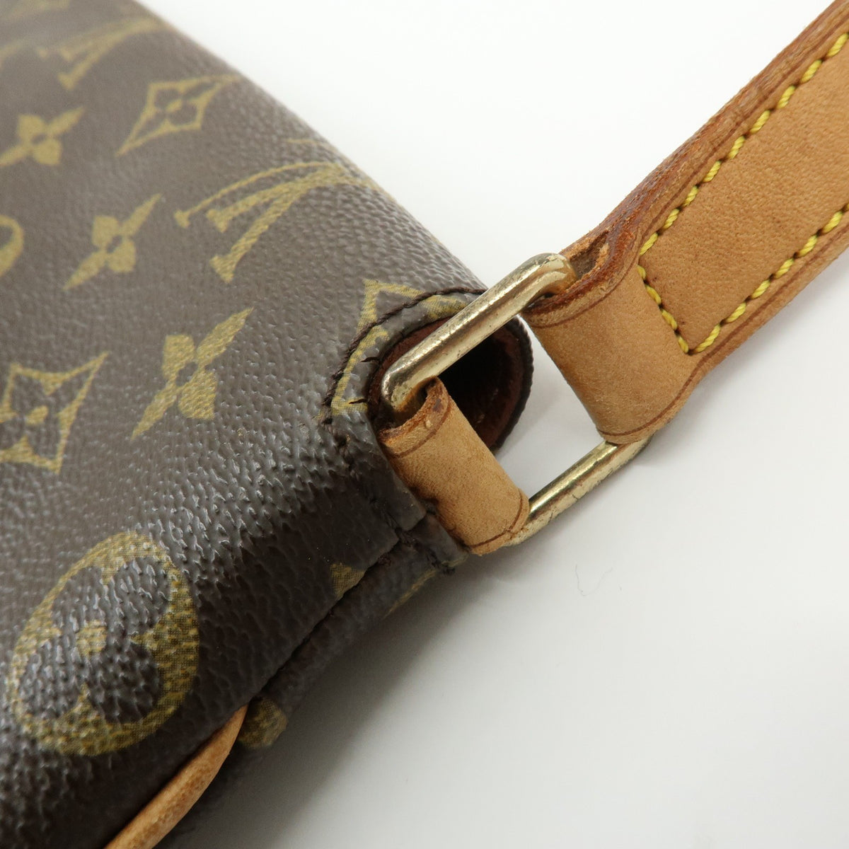 Louis Vuitton Musette Tango Monogram Canvas, Brown, Canvas, Shoulder Bag
